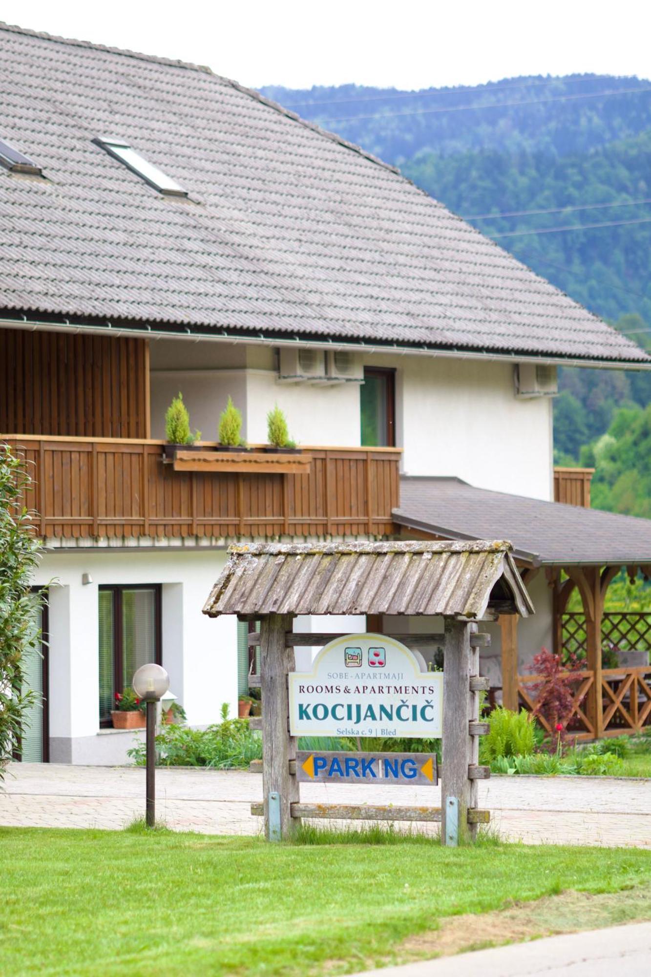 Apartments-Rooms Kocijancic Bled Dış mekan fotoğraf